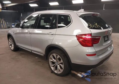 2016 BMW X3 xDrive28I z USA, uszkodzony, nr VIN 5UXWX9C56G0D93404